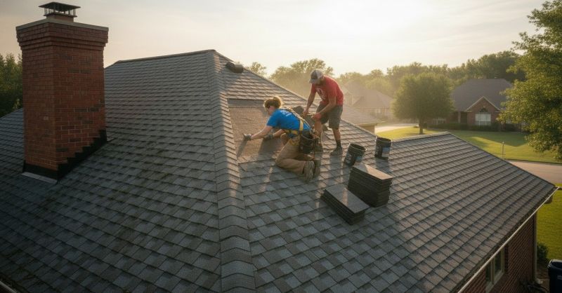 Church Roof Shingle Repair