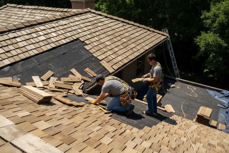 Wood Shingle Roof Replacement